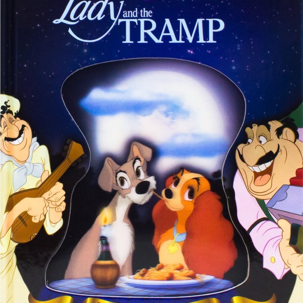 Disney Lady and the Tramp Hardcover Storybook